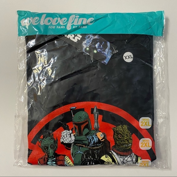 Star Wars Lord Vader Rising Tour Shirt 2XL Red Black Fandom Empire - Picture 7 of 9